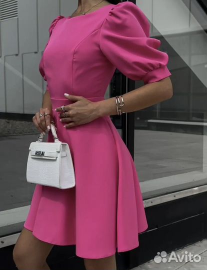 Платье новое фуксия, размер 40