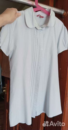 Рубашка в школу короткий рукав Chessford 158