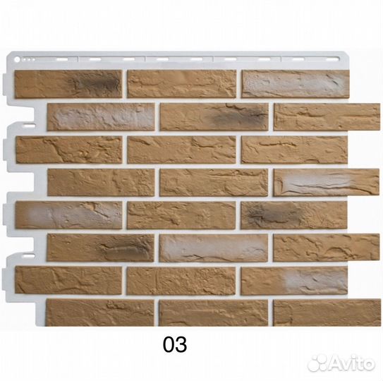 Фасадные панели альта профиль кирпич рижский