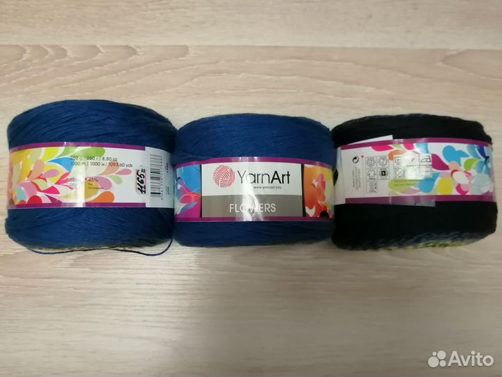 Пряжа разная для вязания