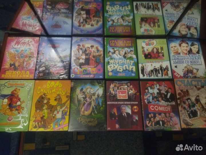 DVD диски двд фильмы игры мультики сериалы музыка