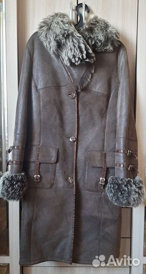 Дубленка натуральная женская 46 48 размер