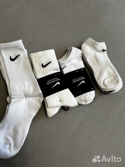 Носки Nike Everyday 3 шт короткие и длинные
