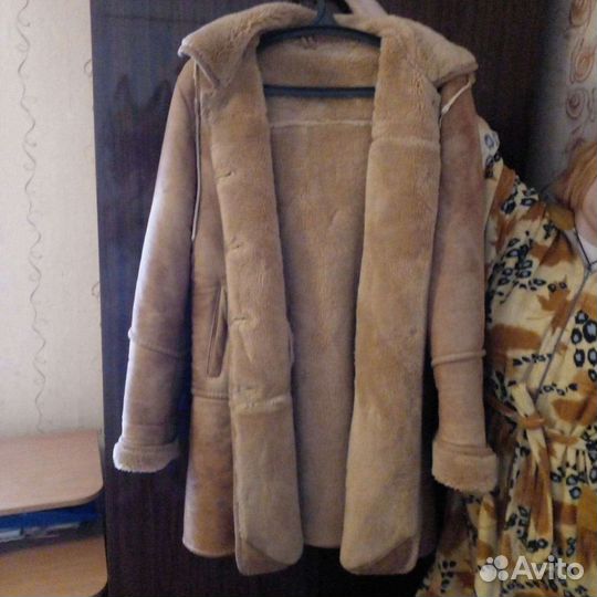 Дубленка натуральная женская 46 48