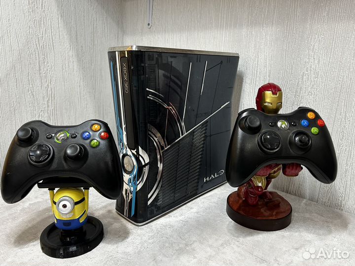 Редкий Xbox 360 slim freeboot + игры