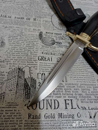 Нож финка нквд / сталь 95Х18 / граб