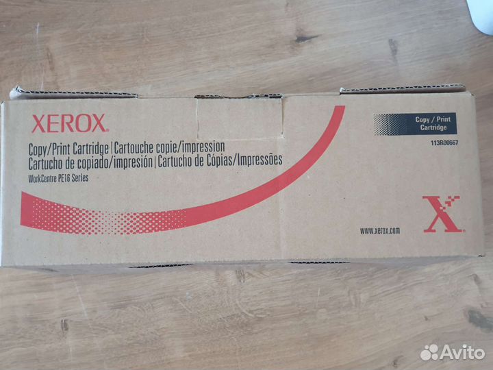 Картридж Xerox черный