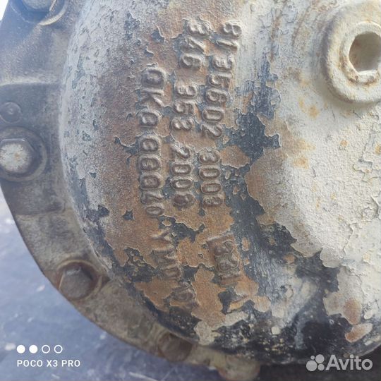 Редуктор проходной мan tga