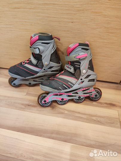 Роликовые коньки женские размер 38-39
