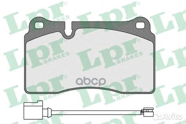 Комплект тормозных колодок 05P1376B 05P1376B Lpr