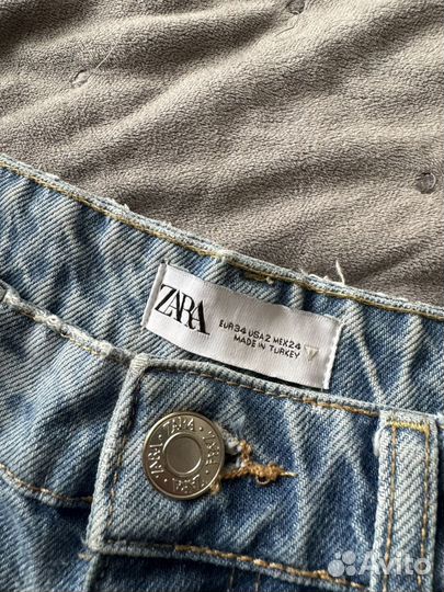 Джинсы zara женские 34