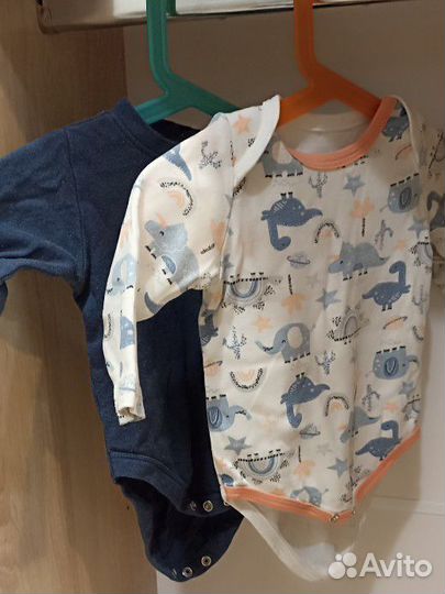 Боди на мальчика 62 68, комплект