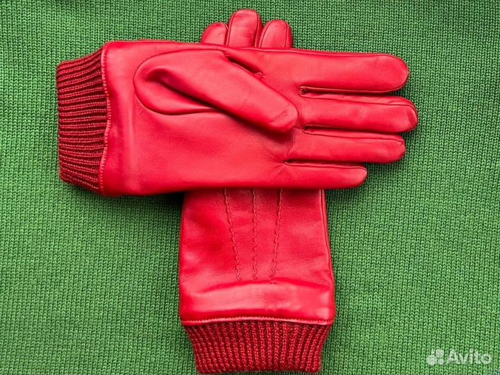 Мужские кожаные перчатки