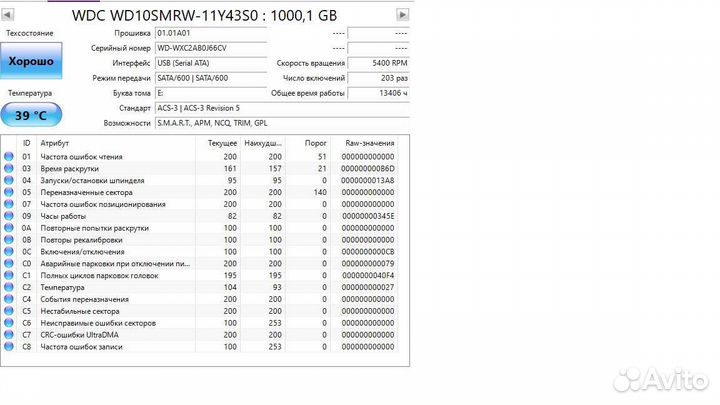 Внешний жёсткий диск Western digital 1tb