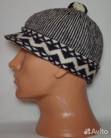 Зимняя Шапка ретро 80х 90х Чехия