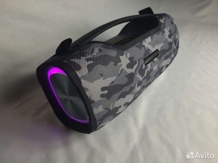 Блютуз колонка с подсветкой 45w A6X hopestar