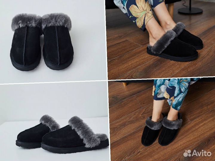 Тапочки UGG из овчины премиум