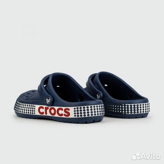 Сабо crocs Bayaband Cloc Blue White Points