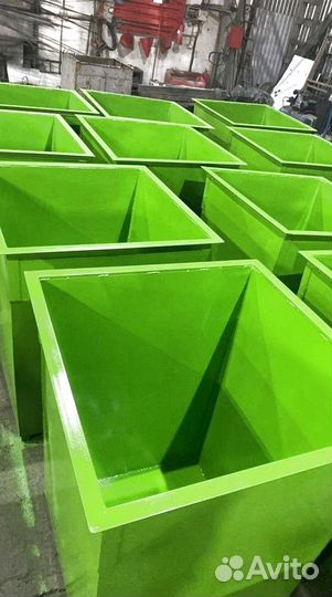 Мусорный контейнер 0.75 м3. Арт 57643