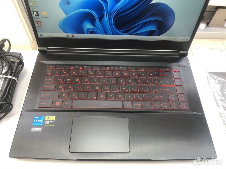 Игровой ноутбук msi gf63 rtx4060