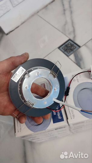 Встраиваемый светильник Fametto DLS-L158 GX53