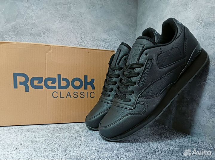 Кроссовки Reebok classic натуральная кожа