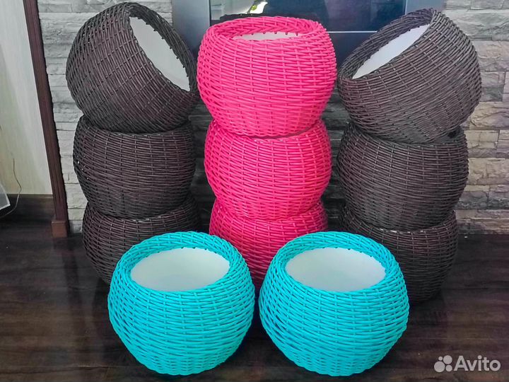 Корзина плетеная для грибов