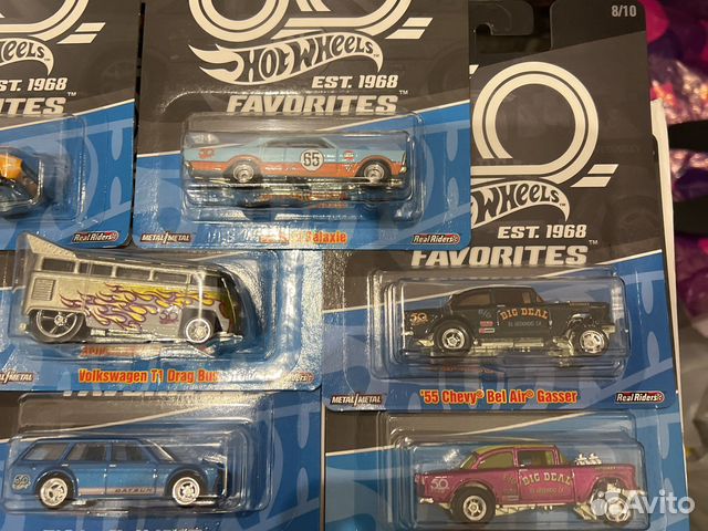 Hotwheels Favorites Set 2018