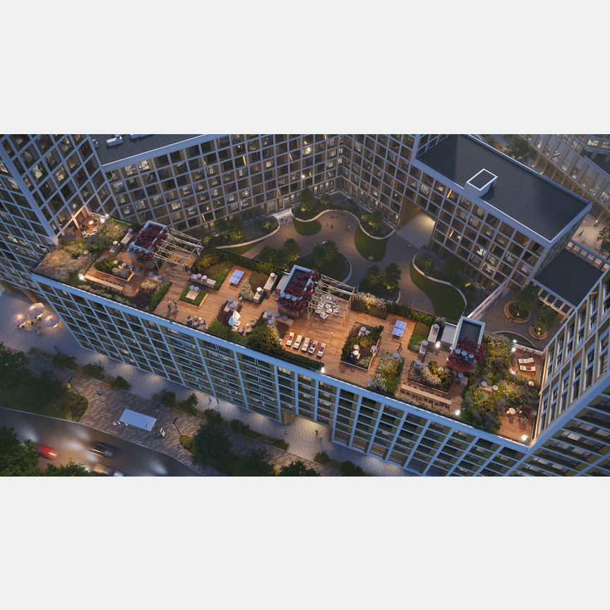 1-к. квартира, 39,5 м², 18/19 эт.