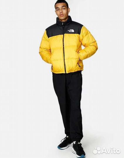 Пуховик The North Face 700 retro nuptse 1996 yello