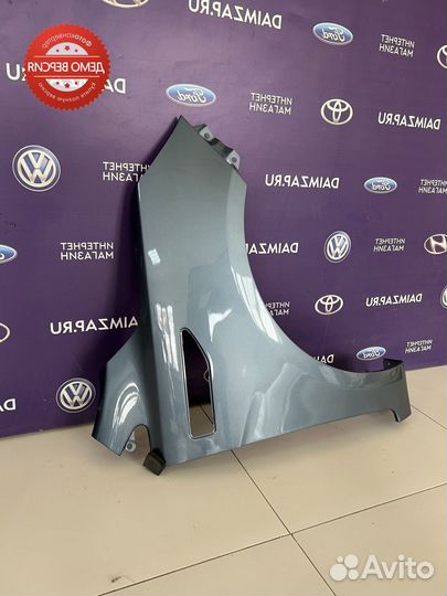 Крыло Kia Rio правое / голубой BR7