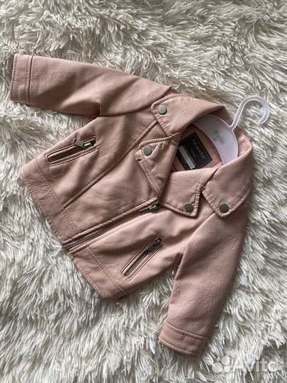 Кожанка для девочки 74