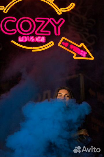 Цветной дым