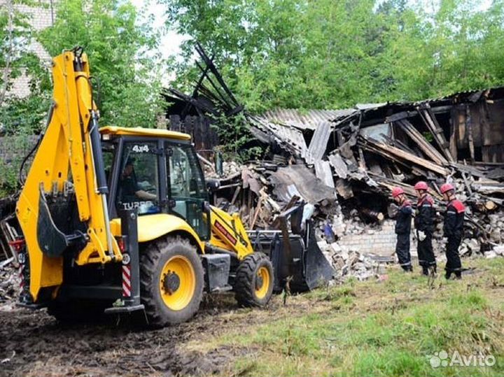 Демонтаж квартиры, Снос домов, Вывоз мусора