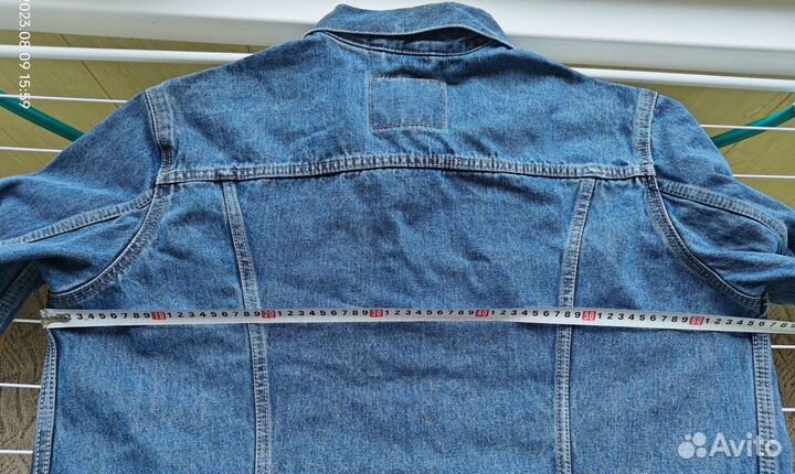 Джинсовая куртка levis xl