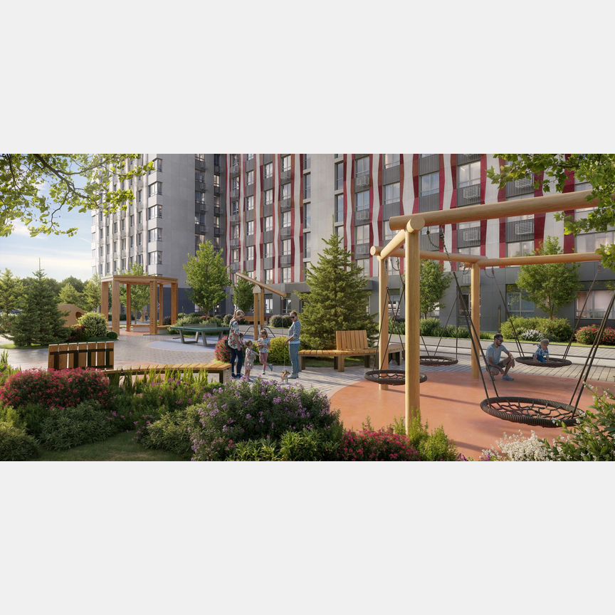 2-к. квартира, 41,2 м², 2/16 эт.