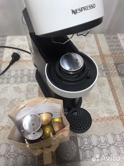 Кофемашина Nespresso Vertuo Next GCV1 Light Grey
