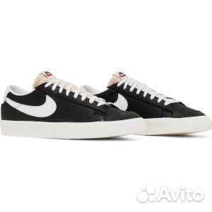 Кроссовки Nike Blazer Low '77 Vintage, черный/белы