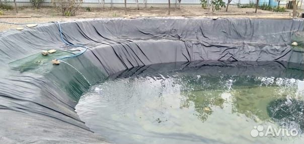 Пленка для бассейна и пруда не пвх