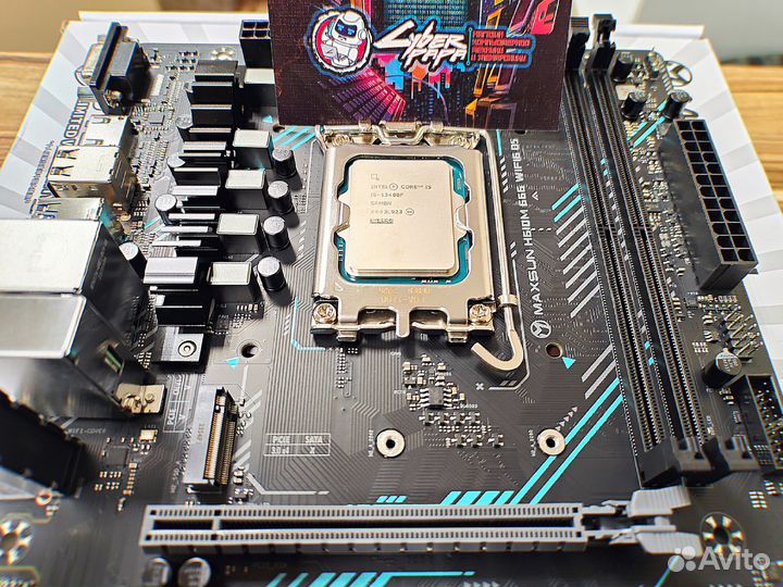 Новый комплект i5 13400F с Wi-Fi LGA 1700