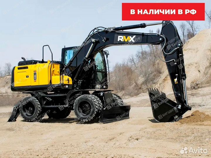 Колёсный экскаватор Runmax ER160W, 2024