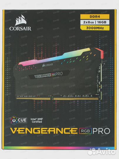 Corsair Vengeance RGB Pro DDR4 16гб