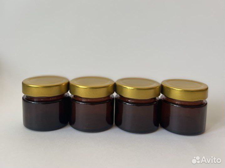 Банки стеклянные для свечей с крышками