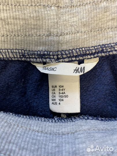 Брюки H&M для мальчика 98-104