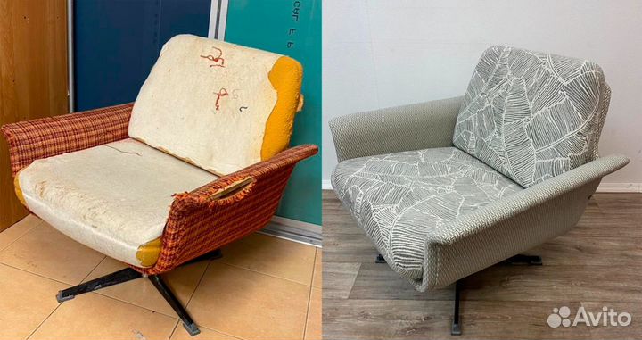 Перетяжка обивка мебели