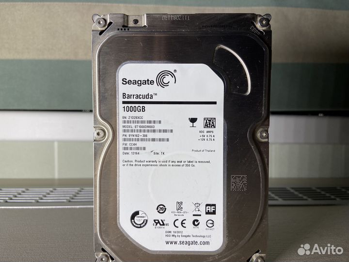 Жесткий диск 1 тб seagate