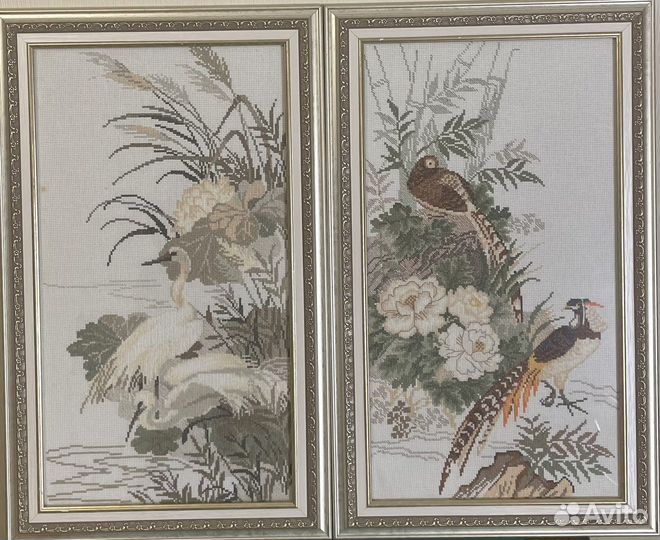 Картины вышитые крестом