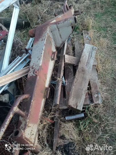 Кабина,задняя балка Fortschritt, резина мтз