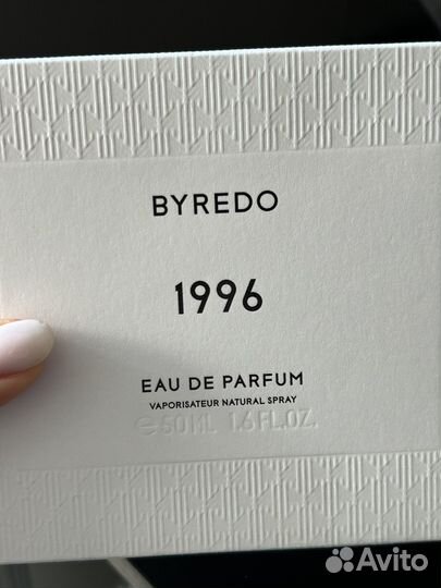 Byredo 1996 распив оригинал