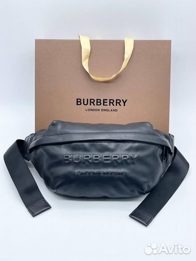 Поясная сумка мужская burberry